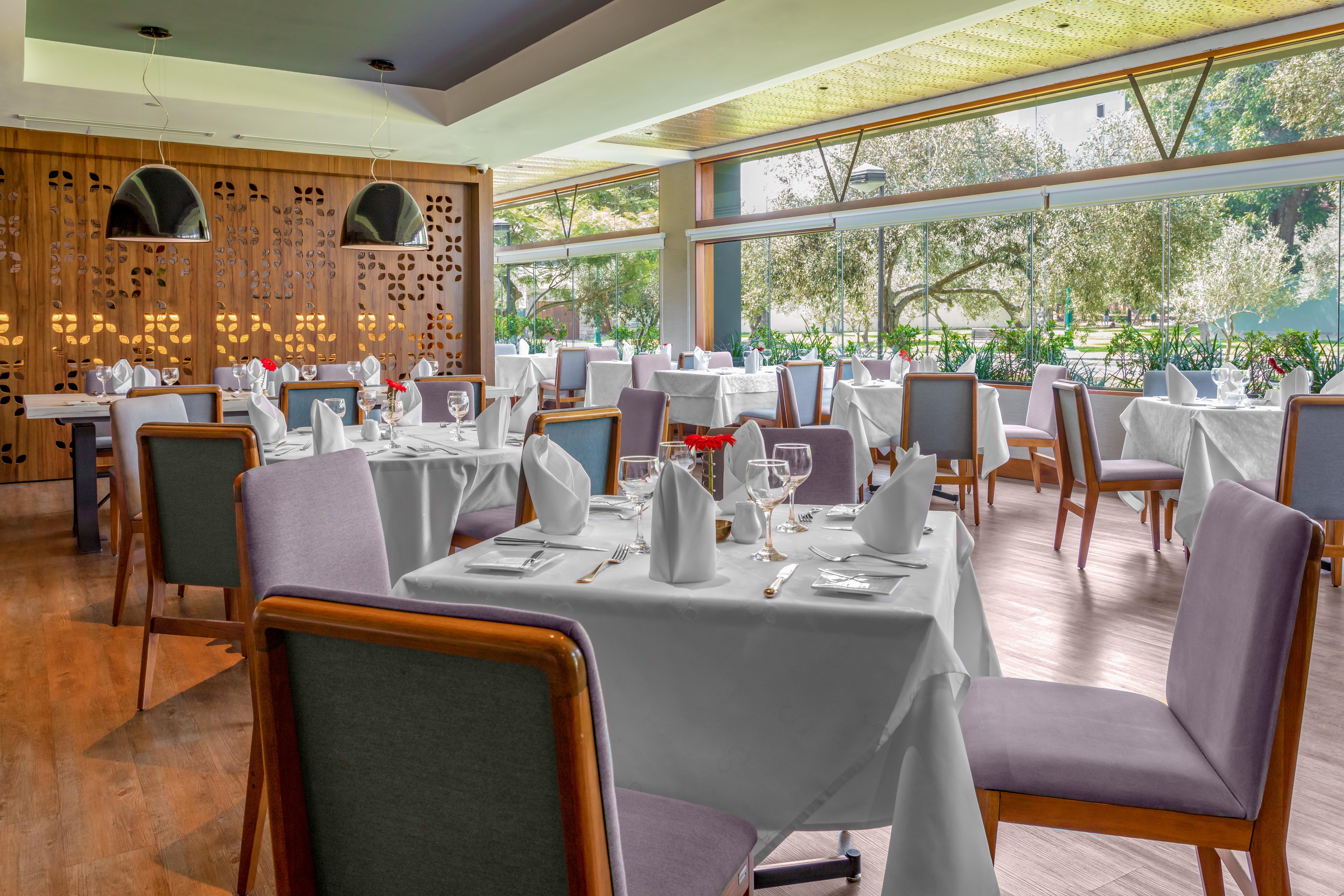 Sonesta Hotel El Olivar Lima Exteriér fotografie Restaurant